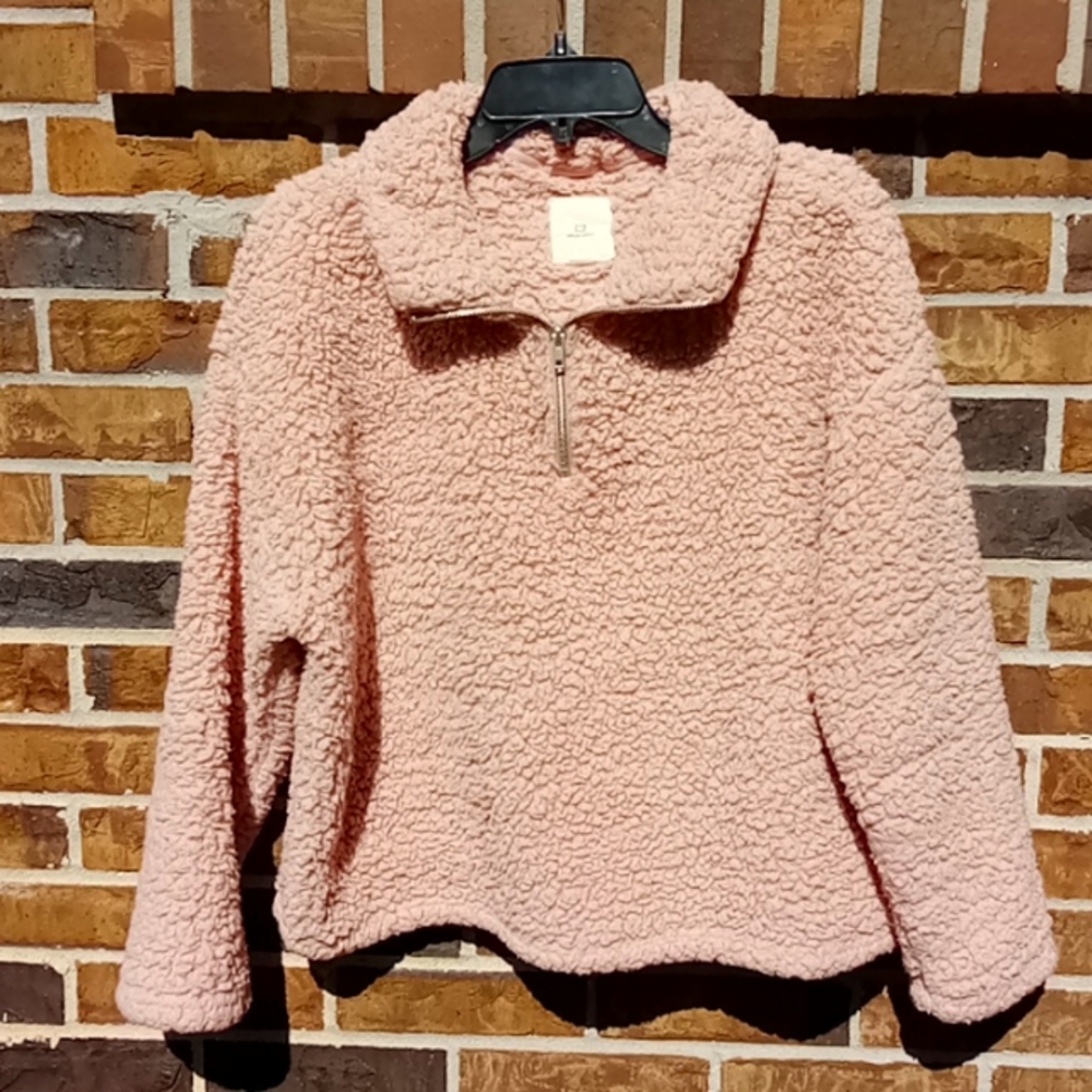 Thread + Supply Sherpa Pullover Jacket